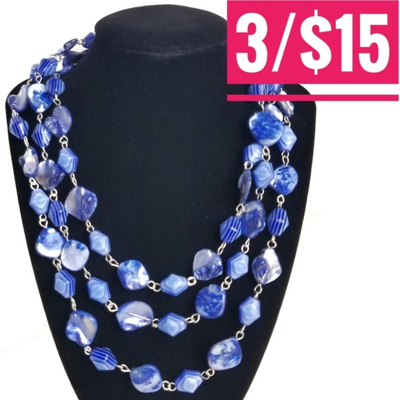 Fashion Jewelry Jewelry - Long Shell And Bead Link Necklace